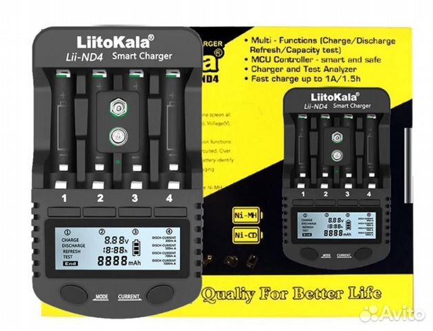 Зарядное устройство LiitoKala Lii-ND4