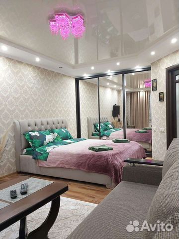 

1-к. квартира, 50 м², 2 кровати