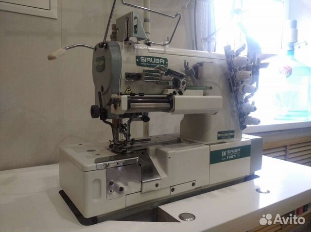 Промышленная плоскошовная машина Siruba F007J-W522