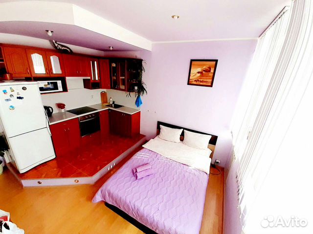 

Квартира-студия, 27 м², 1 кровать