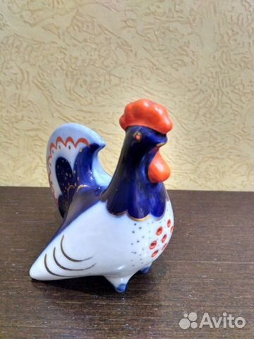 Солонка фарфоровая петушок