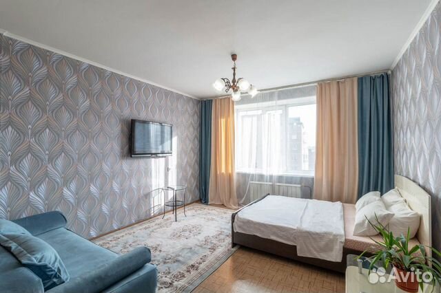 

1-к. квартира, 42 м², 3 кровати