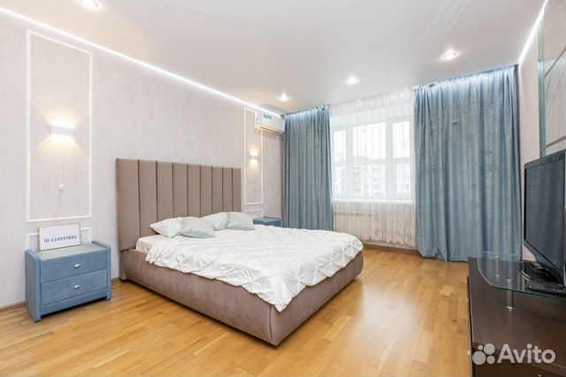 

1-к. квартира, 45 м², 2 кровати