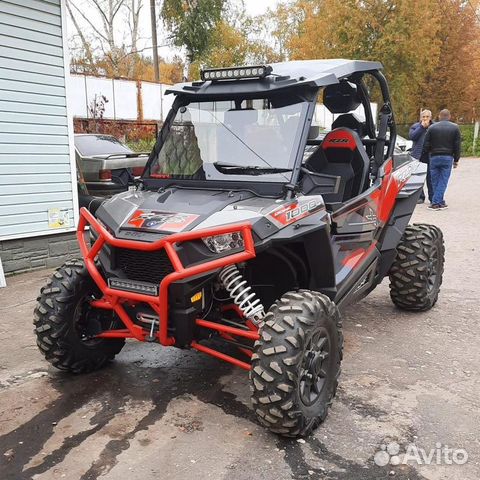 Лобовое стекло с дворником для Polaris RZR1000