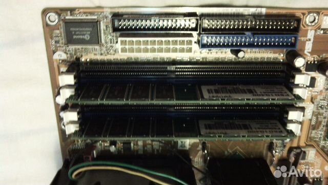 Материнская плата asus P4P800