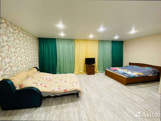

Квартира-студия, 38 м², 2 кровати