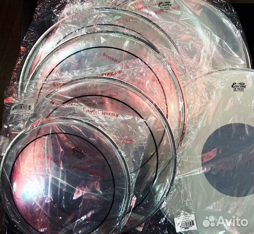 Пластики на барабаны Remo Encore и Hun NEW