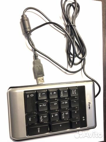 Цифровая клавиатура USB для ноутбука Porto KP-01