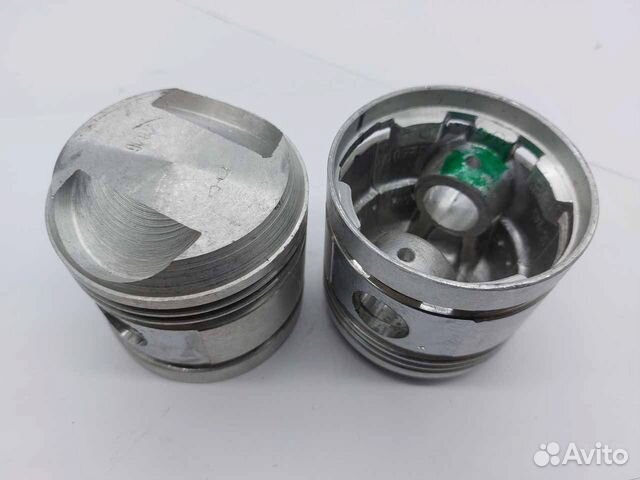 Поршень на мотоцикл Днепр 2 рем. 78,46 (комплект)