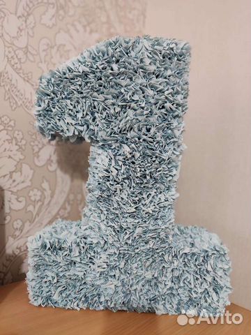 Цифра 1 на годик