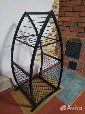 Дровница для бани и каминов