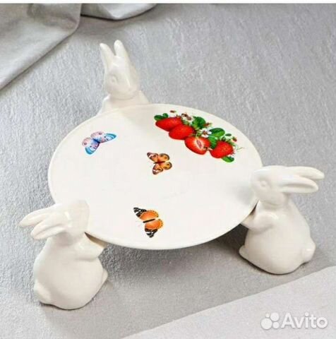 Тортовница кролики