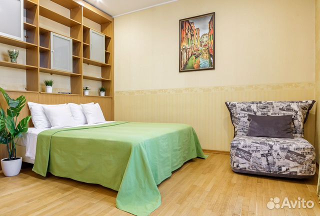 

Квартира-студия, 30 м², 2 кровати