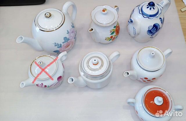 Чайники и чайные сервизы времён СССР