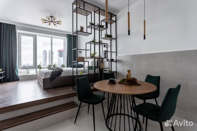 

Квартира-студия, 30 м², 2 кровати