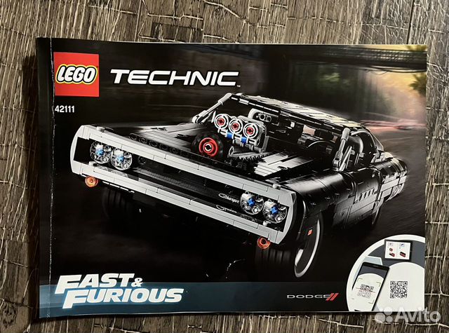 Конструктор Lego Technic 42111 Dodge Charger