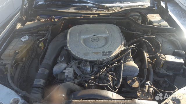 Двигатель +АКПП 117.963 Mercedes-Benz W126 5,0