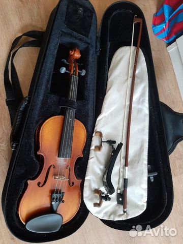 Скрипка gewa pure ew 1/4 полный комплект