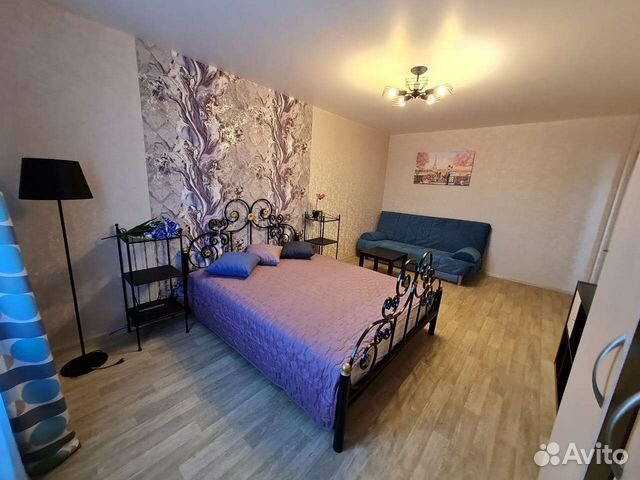 

1-к. квартира, 45 м², 2 кровати