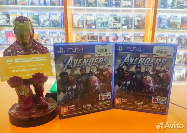 Игры для Playstation 4 Avengers(Мстители)