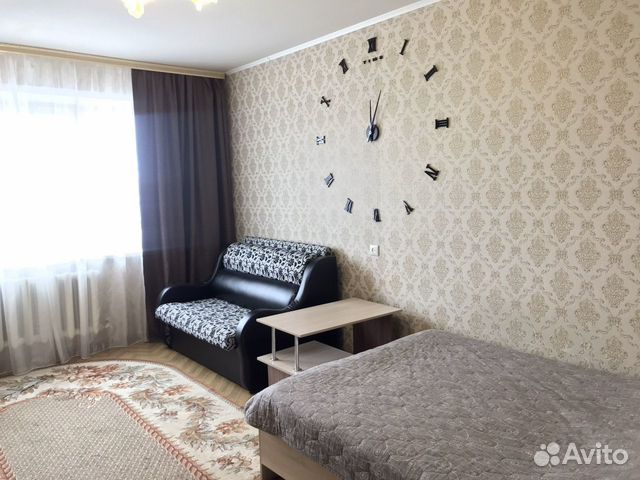 

1-к. квартира, 38 м², 2 кровати