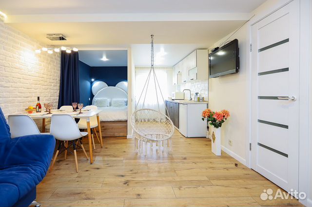 

Квартира-студия, 35 м², 2 кровати