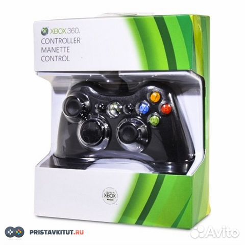 Джойстик xbox 360 проводной