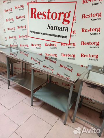 Столы разделочные из нержавейки для общепита