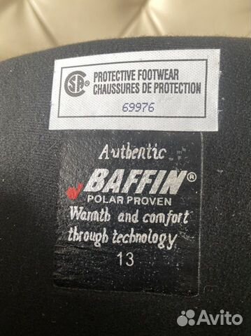 Зимние сапоги Baffin Workhorse Black