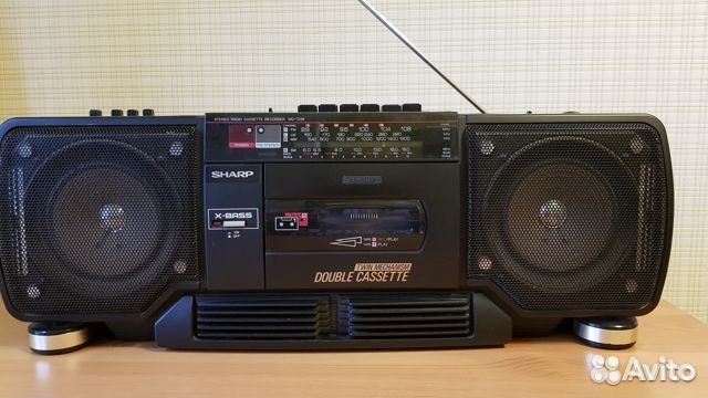 Магнитола.sharp WQ-T237Z japan