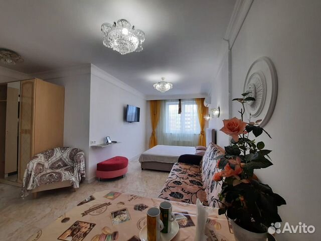 

Квартира-студия, 24 м², 2 кровати