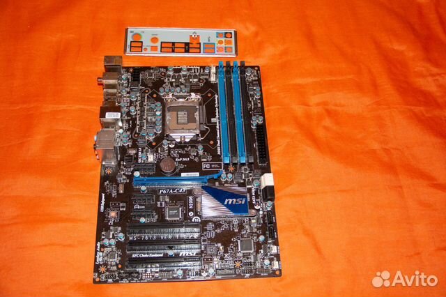 Материнская плата 1155 MSI P67A-C43