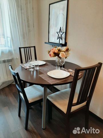 

1-к. квартира, 45 м², 2 кровати