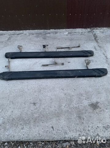 Подножки Volkswagen touareg nf