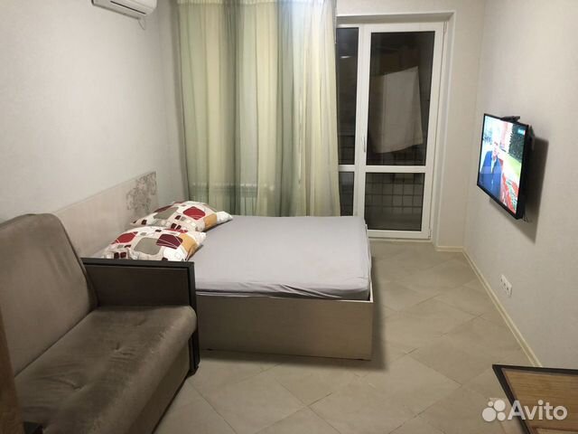 

Квартира-студия, 35 м², 2 кровати
