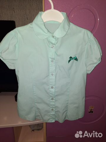 Блузка мятная Sky Lake