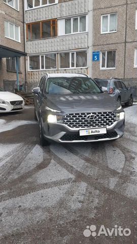 Hyundai Santa Fe 2.5 AT, 2021, 12 000 км