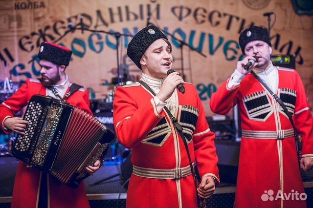 Казачий хор на праздник