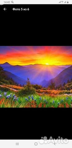 Новая алмазная мозаика круглые стразы 30/40