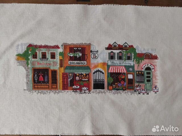 Картина вышитая крестом