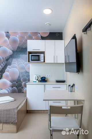 

Квартира-студия, 12 м², 1 кровать