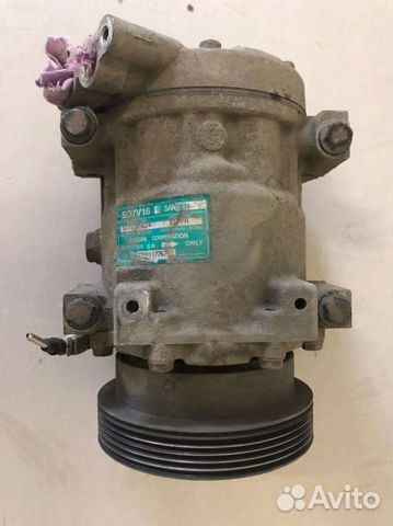 Компрессор кондиционера renault logan 1