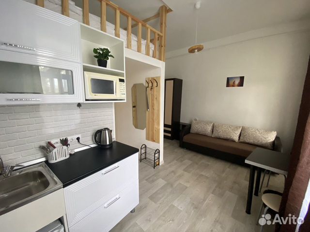 

Квартира-студия, 17 м², 2 кровати