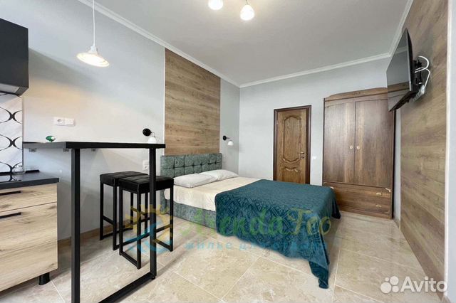 

Квартира-студия, 25 м², 2 кровати