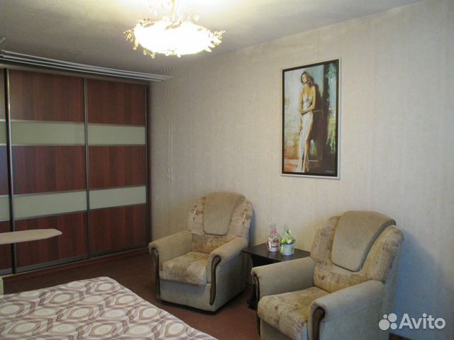 

1-к. квартира, 42 м², 2 кровати