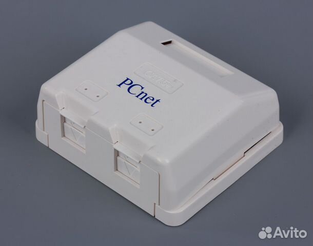 Розетка PCnet RJ-45 x2 двойная LAN Ethernet