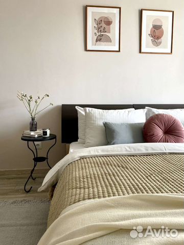 

1-к. квартира, 42 м², 3 кровати