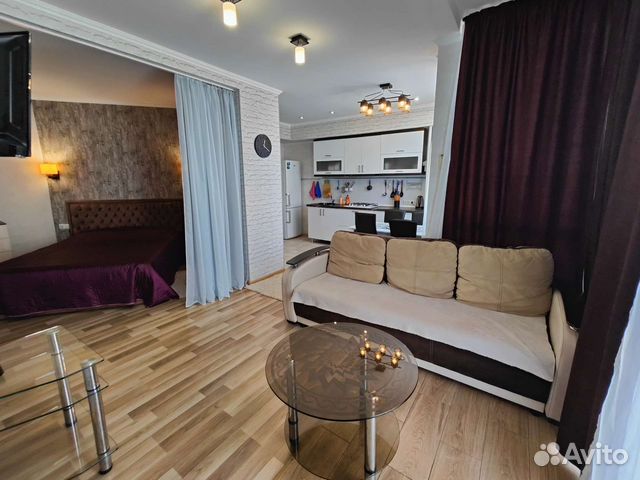 

1-к. квартира, 44 м², 2 кровати