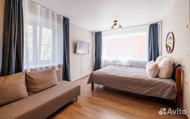 

1-к. квартира, 33 м², 2 кровати