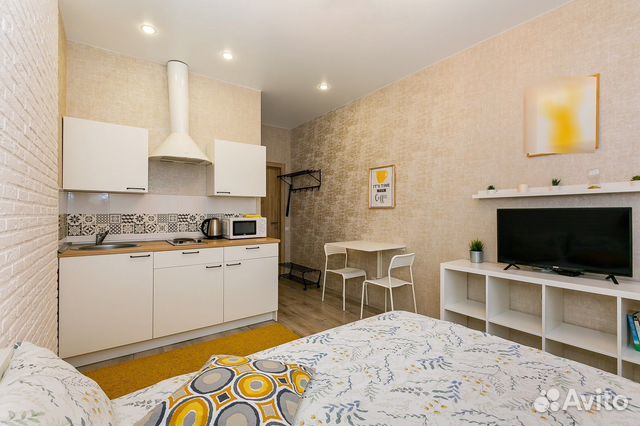 

Квартира-студия, 25 м², 1 кровать